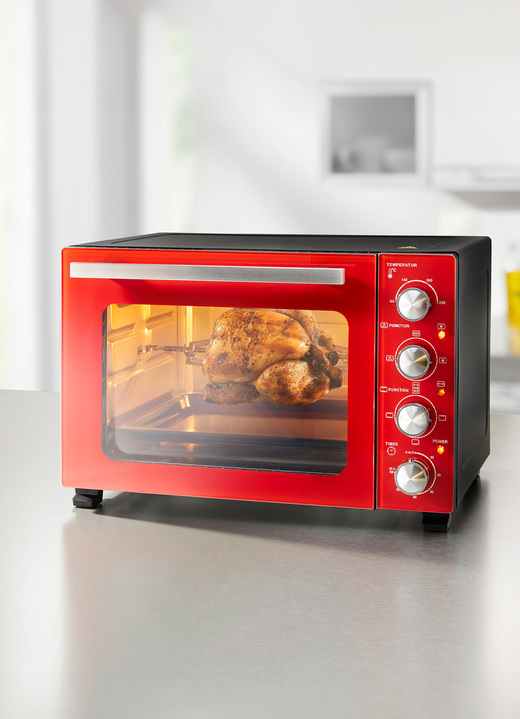 Kochen & Grillen - Multiofen , in Farbe ROT