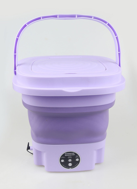 Reinigungsgeräte - Faltbare Mini-Waschmaschine, in Farbe LILA Ansicht 1