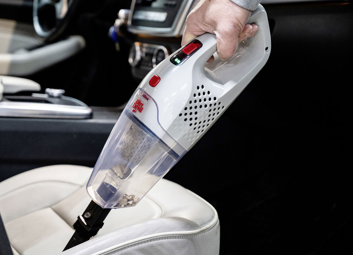 Mit Akku - Dirt Devil DD9007-Akku-Stielsauger 2-in-1, in Farbe GRAU-ROT-SCHWARZ Ansicht 2