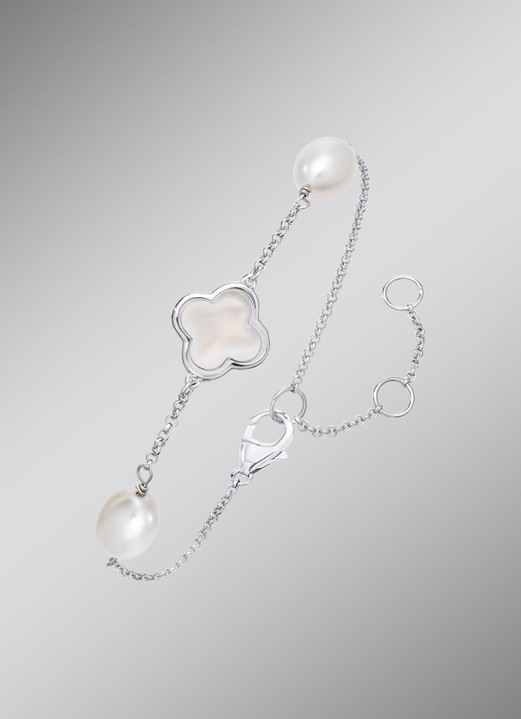 Armbänder - Armband aus Silber, in Farbe  Ansicht 1