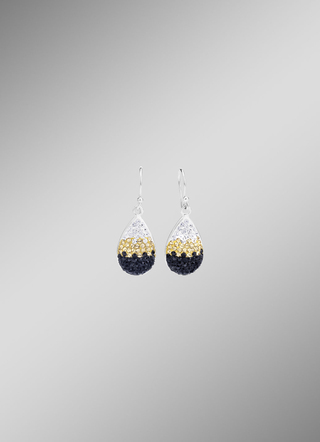 Funkelnde Ohrhaken mit Swarovski-Elements