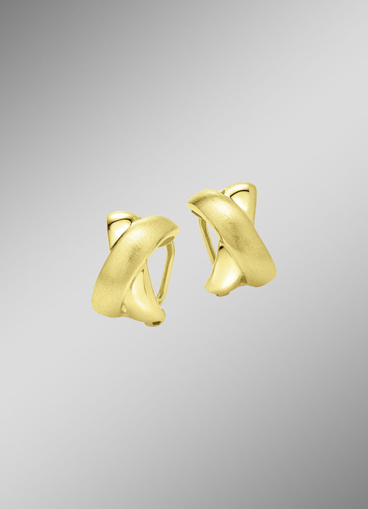 Ohrschmuck - Eleganz in Perfektion – edle Ohrclips aus Silber 925/- fein, in Farbe  Ansicht 1