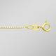 Halsketten - Vergoldete Veneziakette aus Silber – Ansicht 3 Halsketten - Vergoldete Veneziakette aus Silber, in Farbe  – Ansicht 3