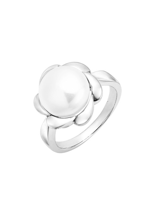 Ringe - Ein blühender Blickfang – Damenring aus Silber mit Blumendesign, in Größe 160 bis 220, in Farbe  Ansicht 2
