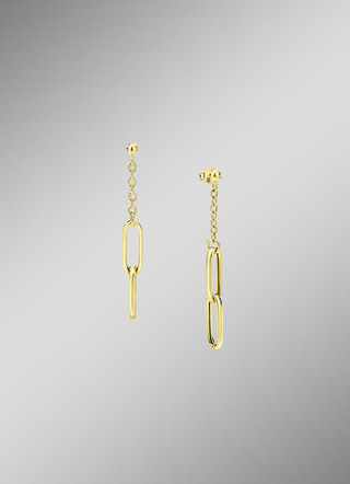 Eleganz in Bewegung: Ohrstecker aus feinem Gold