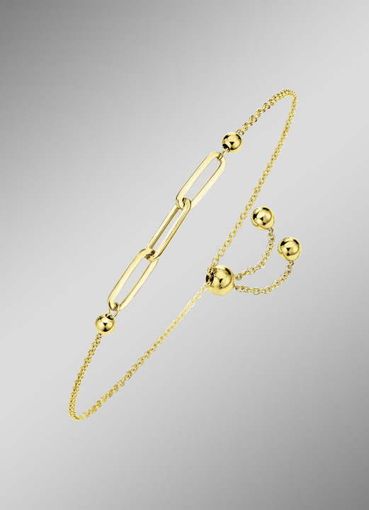 Armbänder - Elegantes Armband aus feinem Gold, in Farbe  Ansicht 1