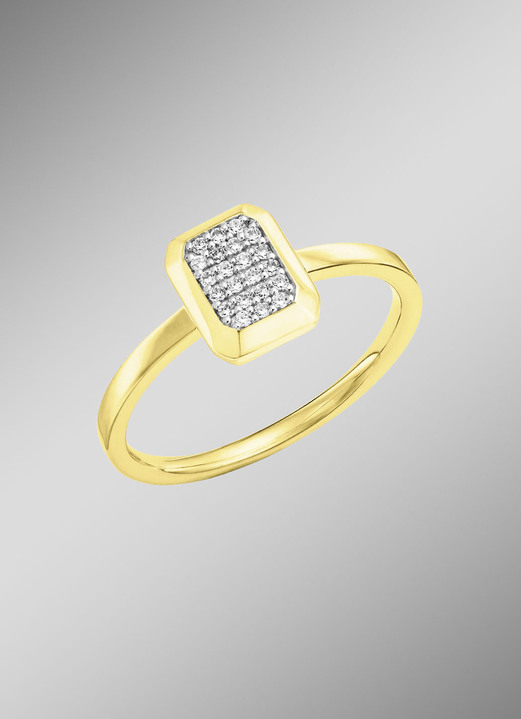 Ringe - Damenring mit Brillanten, in Größe 160 bis 220, in Farbe  Ansicht 1