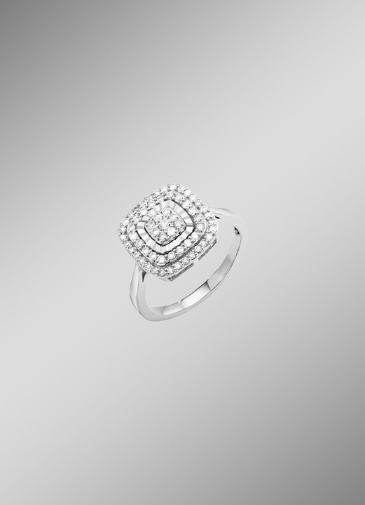 Ringe - Damenring mit Brillanten, in Größe 160 bis 220, in Farbe  Ansicht 2