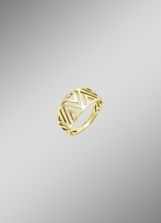 Ringe - Moderner Damenring aus Gold, in Größe 160 bis 220, in Farbe  Ansicht 1