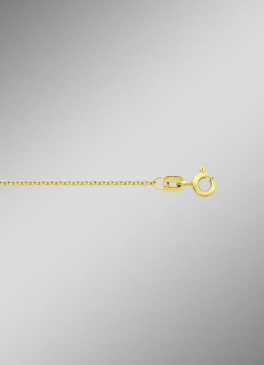 Halsketten - Ankerkette aus Gold, in Farbe  Ansicht 1