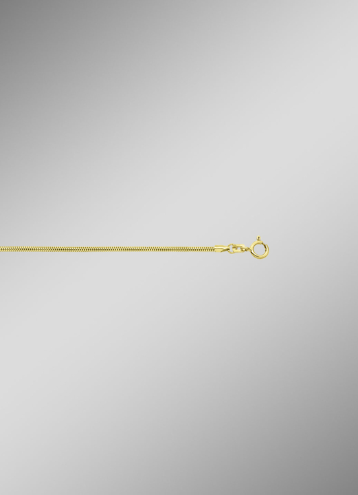 Halsketten - Schlangenkette aus Gold, in Farbe  Ansicht 1