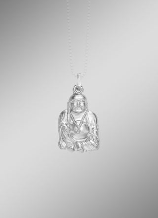 Buddha-Anhänger aus Silber