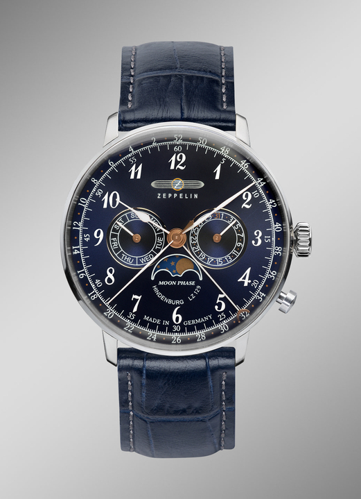 Partneruhren - Zeppelin Quartz-Partneruhren, in Farbe , in Ausführung Herrenuhr Ansicht 1