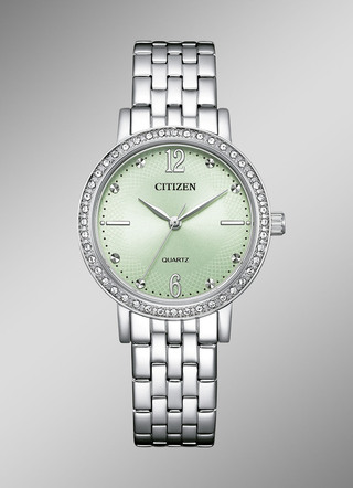 Citizen Quartz-Damenuhr mit Edelstahlbandgehäuse