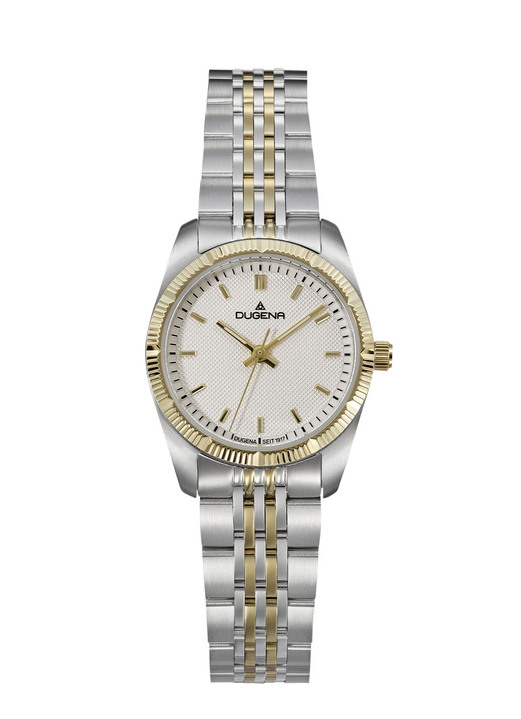 Stahlband / Metallband - Dugena Quarz-Damenuhr – Eleganz trifft auf Präzision, in Farbe  Ansicht 2