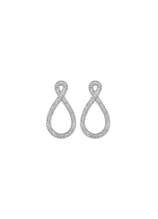 Ohrschmuck - Funkelnde Eleganz: Ohrstecker mit Kristallen, in Farbe  Ansicht 2