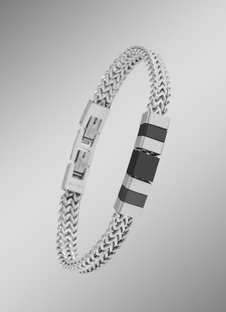 Raffiniertes Armband aus hochwertigem Edelstahl