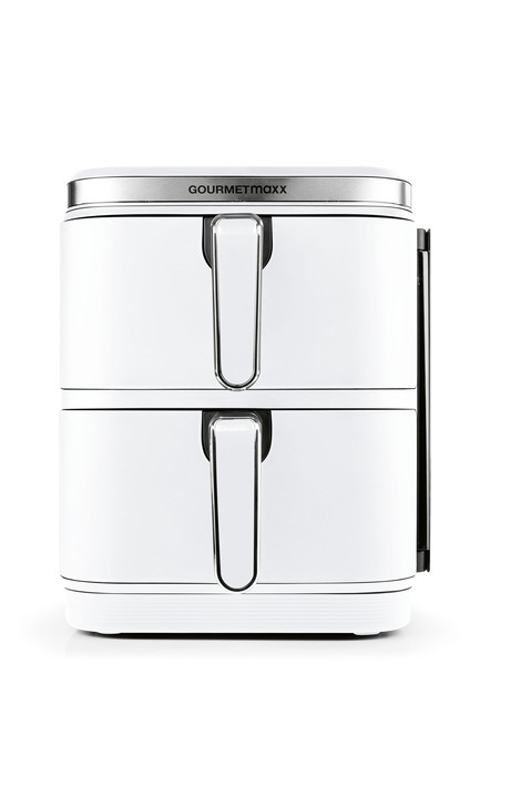 Heißluftfritteusen - Digitale Doppelkammer-Heißluftfritteuse „FryUP“, in Farbe GRAU Ansicht 9