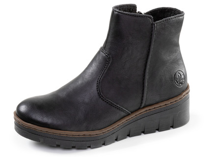 Rieker, gefütterte Damen-Stiefeletten, Winterschuhe, mit Reißverschluss