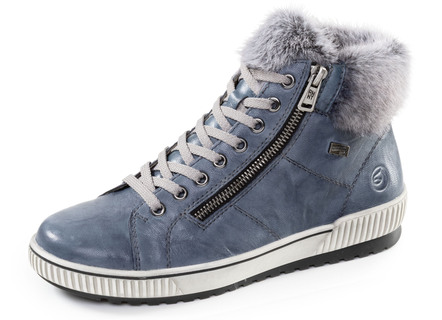 Remonte, gefütterte Damen-Boots, Winterschuhe, Weite G, mit herausnehmbarem Fußbett