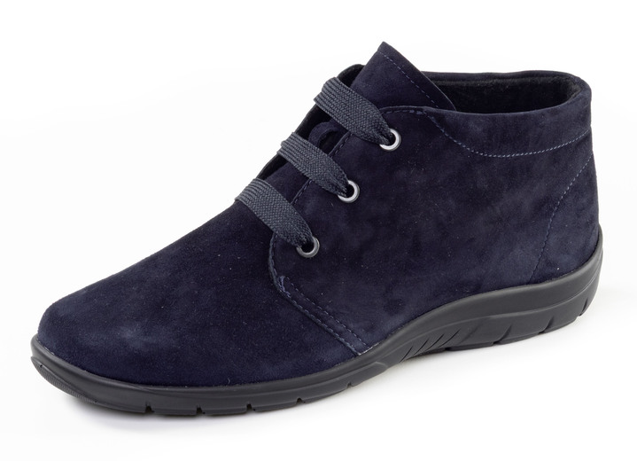 Stiefel & Stiefeletten - ELENA EDEN, bequeme Damen-Boots, Weite H, mit herausnehmbarem Fußbett, in Größe 3 1/2 bis 8, in Farbe MARINE Ansicht 1