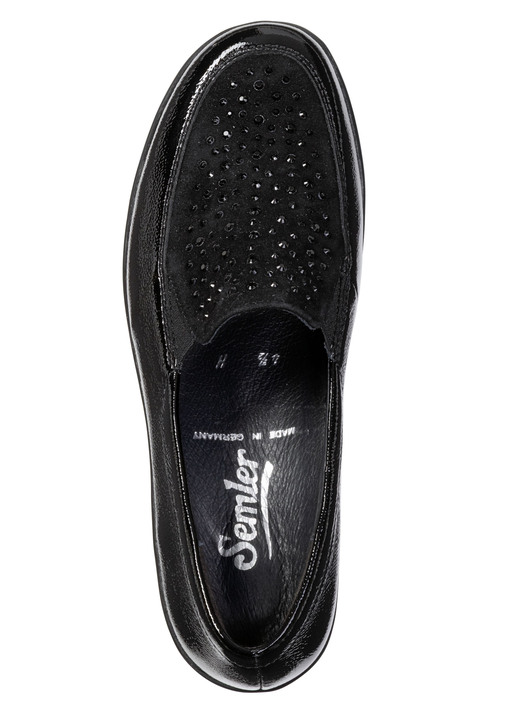 Slipper & Schnürschuhe - ELENA EDEN, bequeme Damen-Slipper, Weite H, mit herausnehmbarem Fußbett, in Größe 3 1/2 bis 8, in Farbe BURGUND Ansicht 5