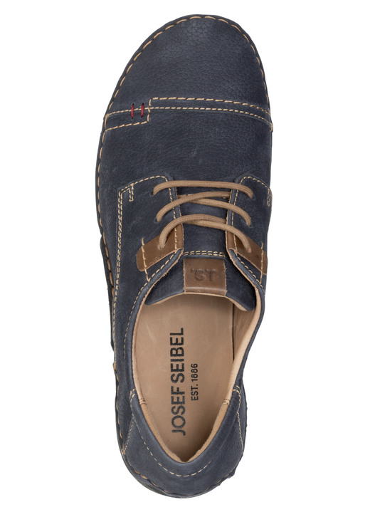Slipper & Schnürschuhe - Josef Seibel, klassische Damen-Schnürschuhe, Weite G, mit herausnehmbarem Fußbett, in Größe 036 bis 043, in Farbe CAMEL-MARINE Ansicht 9