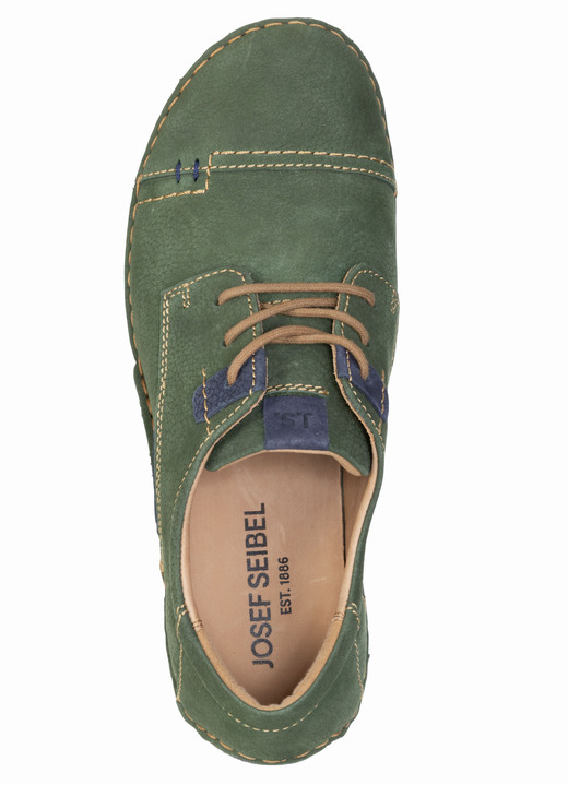 Slipper & Schnürschuhe - Josef Seibel, klassische Damen-Schnürschuhe, Weite G, mit herausnehmbarem Fußbett, in Größe 036 bis 043, in Farbe CAMEL-MARINE Ansicht 12