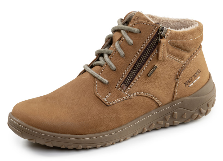 Stiefel & Stiefeletten - Josef Seibel, gefütterte Damen-Boots, Winterschuhe, Weite G, mit herausnehmbarem Fußbett, in Größe 036 bis 042, in Farbe CAMEL Ansicht 1