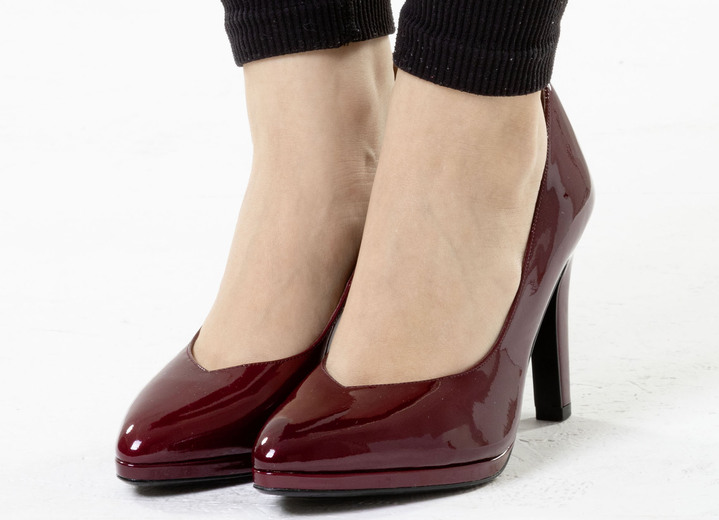 Peter Kaiser - Peter Kaiser, elegante Damen-Pumps, aus Leder, in Größe 4 bis 8, in Farbe BEIGE Ansicht 10