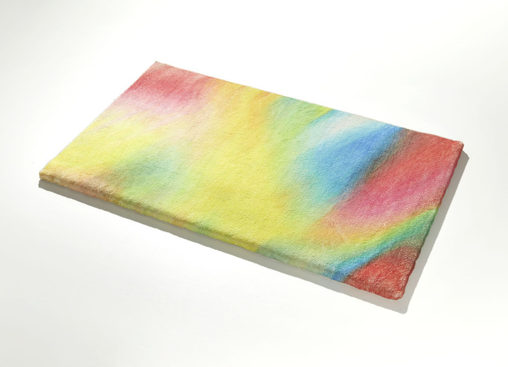 Badgarnituren - Badgarnitur, in Größe 100 (Vorleger halbrund, 50/ 80 cm) bis 112 (WC-Deckelbezug, 47/ 50 cm), in Farbe BUNT Ansicht 3