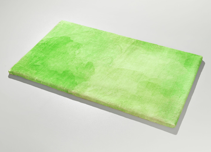 Badgarnituren - Badgarnitur Ansicht 17 Badgarnituren - Badgarnitur, in Größe 100 (Vorleger halbrund, 50/ 80 cm) bis 112 (WC-Deckelbezug, 47/ 50 cm), in Farbe TÜRKIS Ansicht 17