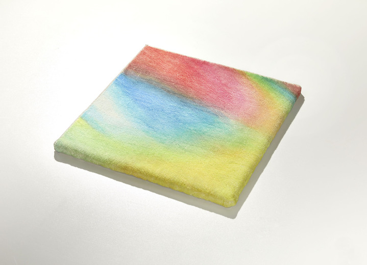 Badgarnituren - Badgarnitur Ansicht 7 Badgarnituren - Badgarnitur, in Größe 100 (Vorleger halbrund, 50/ 80 cm) bis 112 (WC-Deckelbezug, 47/ 50 cm), in Farbe TÜRKIS Ansicht 7