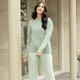 Hosen in Schlupfform - Hose in modischer Weite – Farbe MINT – Ansicht 4 Hosen in Schlupfform - Hose in modischer Weite, in Größe 018 bis 052, in Farbe GRAU – Farbe MINT – Ansicht 4
