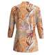 Laura Kent - Shirt-Tunika in Premium-Qualität, in Größe L bis XXL, in Farbe APRICOT-GRAU-KORALLE-BUNT – Farbe APRICOT-GRAU-KORALLE-BUNT – Ansicht 3
