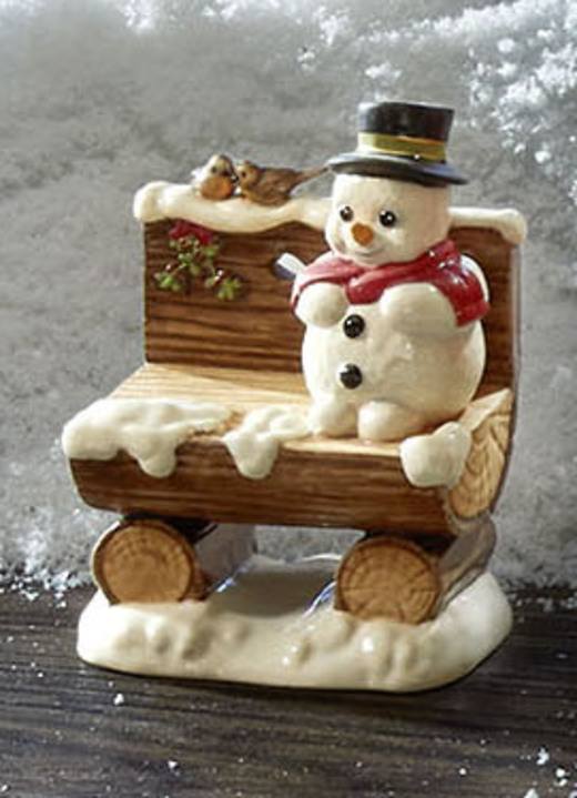 Goebel-Figuren - Winterliche Szene: Tolle Himmelsboten im Winterwald, in Farbe BUNT, in Ausführung Engel mit Schlittschuhen Ansicht 13