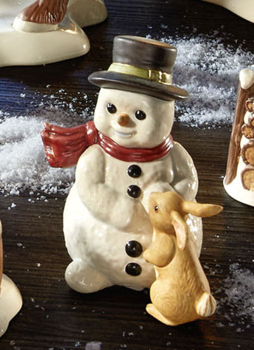 Goebel-Figuren - Winterliche Szene: Tolle Himmelsboten im Winterwald, in Farbe BUNT, in Ausführung Engel mit Schlittschuhen Ansicht 17