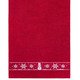 Frottier Handtücher - Flauschige Frottier-Serie mit Jacquard-Bordür, in Größe 200 (1 Handtuch, 50/100 cm) bis 204 (1 Duschtuch, 70/140 cm), in Farbe ROT – Farbe ROT – Ansicht 3