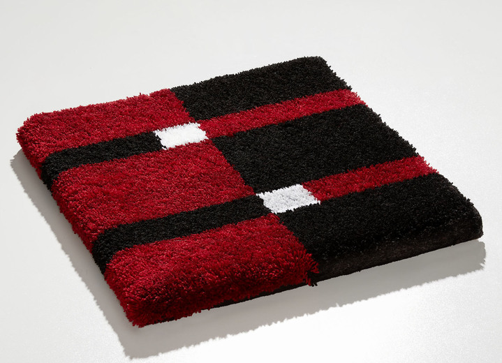 Badgarnituren - Badgarnitur mit rutschhemmender Rückseite, in Größe 100 (Vorleger halbrund, 50/ 80 cm) bis 112 (WC-Deckelbezug, 47/ 50 cm), in Farbe BEIGE-BRAUN Ansicht 8