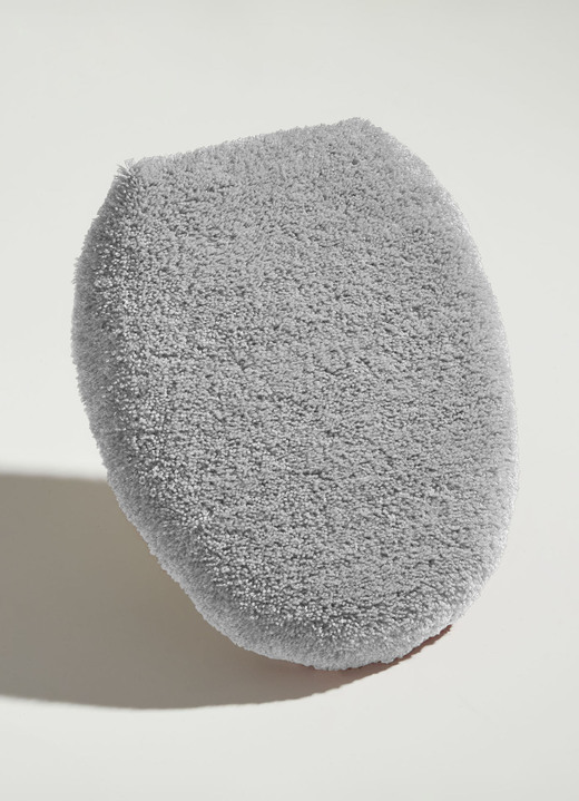 Badgarnituren - Badgarnitur mit rutschhemmender Rückseite, in Größe 100 (Vorleger halbrund, 50/ 80 cm) bis 112 (WC-Deckelbezug, 47/ 50 cm), in Farbe BEIGE-BRAUN Ansicht 21