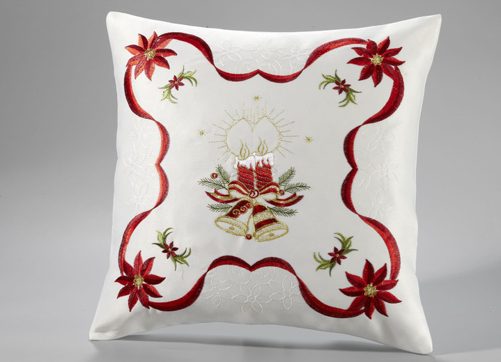 Tischdecken - Festliche Tisch- und Raumdekoration, in Größe 101 (Deckchen, 35/ 50 cm) bis 404 (Kissenbezug, 40/ 40 cm), in Farbe SEKT-ROT-BUNT Ansicht 7