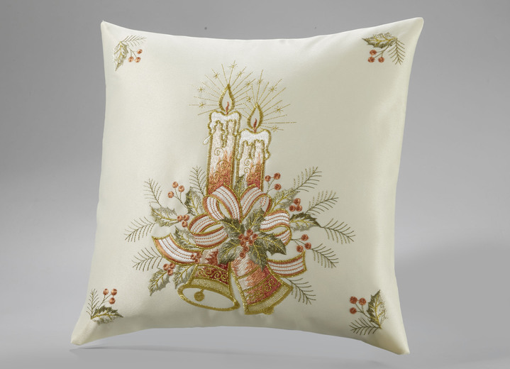 Tischdecken - Festlich bestickte Tisch- und Raumdekoration, in Größe 101 (Deckchen, 35/ 50 cm) bis 404 (Kissenbezug, 40/ 40 cm), in Farbe MULTICOLOR Ansicht 7