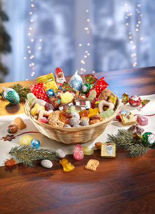 Weihnachts-Naschkorb