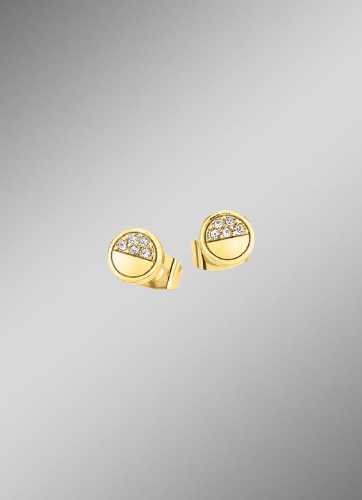 Schmucksets - Goldfarbenes Damenuhrset 3-tlg., in Farbe  Ansicht 4