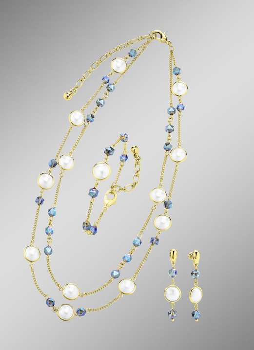 Schmucksets - Bezauberndes Schmuck-Set, 3-teilig, in Farbe  Ansicht 1