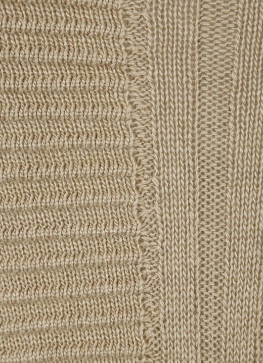 Basics - Pullover mit Kaschmir , in Größe 038 bis 052, in Farbe CAMEL Ansicht 3