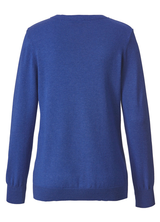 Basics - Pullover mit Modal-Anteil, in Größe 038 bis 052, in Farbe GRAU Ansicht 27