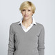 Basics - Pullover mit Modal-Anteil, in Größe 038 bis 052, in Farbe GRAU – Farbe GRAU – Ansicht 1