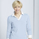 Basics - Pullover mit Modal-Anteil, in Größe 038 bis 052, in Farbe GRAU – Farbe HELLBLAU – Ansicht 1