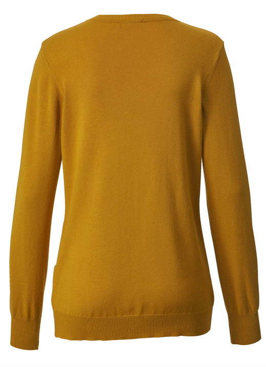 Basics - Pullover mit Modal-Anteil, in Größe 038 bis 052, in Farbe GRAU Ansicht 12